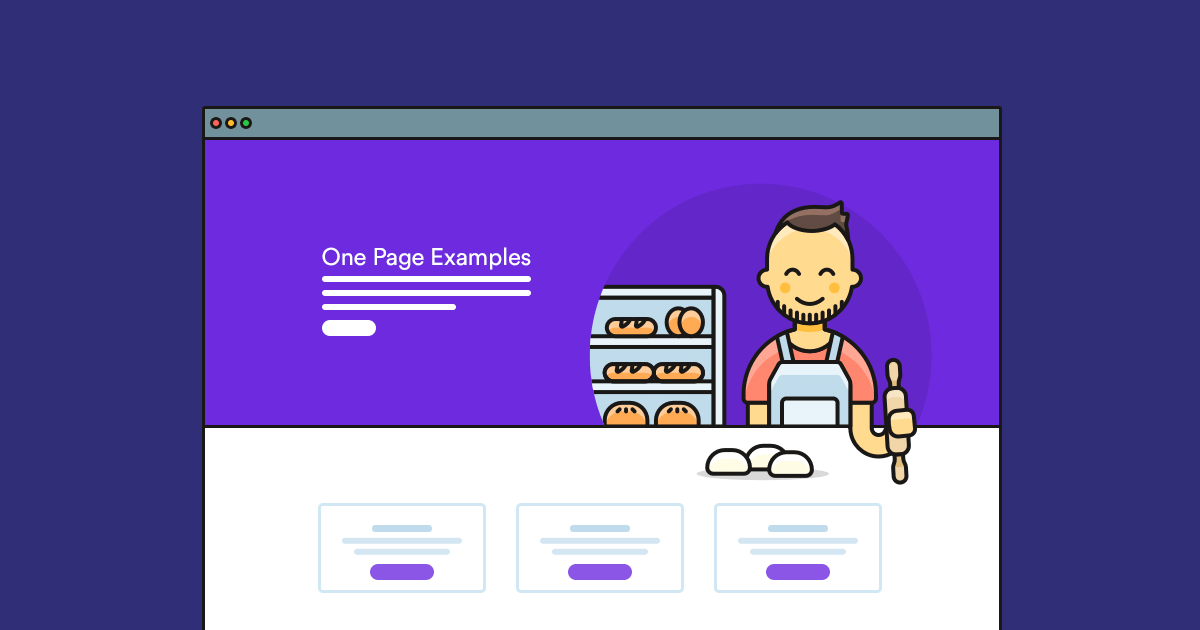 Learn how to build a single-page website and explore templates for your project.