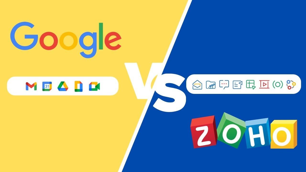 Zoho or Google Workspace: Which option is most suitable for your business?